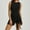 Black, variant on TMOYZQ Womens High Neck Tennis Dress Sleeveless Wrap Skirt Built in Shorts Golf Athletic Dress Workout Rompers