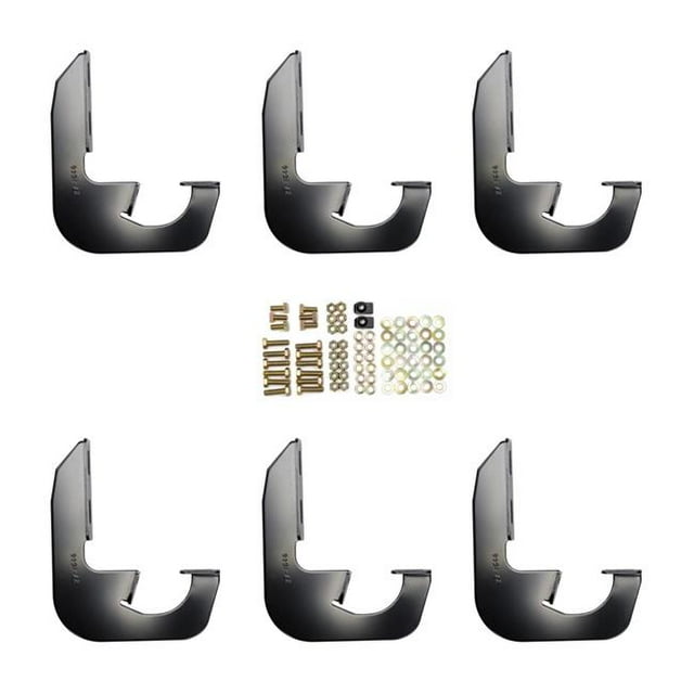 Cab Step Board Mount Kit for 2015 Colorado & Canyon Extended & Crew - Black