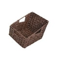 thumbnail image 2 of Almencla Decorative Home Storage Bin Woven Basket for Dresser Shelves Bedroom Brown, 2 of 8