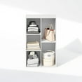 thumbnail image 5 of Closet Organizers and Storage, 5-Cube Reversible Shelves, White, 9.4 x 19.5 x 31.5 Inches, 5 of 7