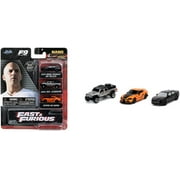Jada Fast Furious 3 Piece Set Nano Hollywood Rides Diecast Model Cars Walmart Canada