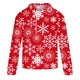 thumbnail image 4 of Hombres Casual Navidad Imprimir Deportes Fitness Pullover Sudadera con capucha y media cremallera Pompotops  oipoqjl52466, 4 of 5