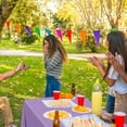 thumbnail image 6 of Disposable Plastic Tablecloth - 2 Pcs, 108 x 54 In/72 x 54 In, Waterproof Rectangular Picnic Table Cover for Outdoor & Indoor Parties, 6 of 14