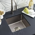thumbnail image 5 of Native Trails PMB1515-M Precious Metals Reveler 15-3/4" Undermount Single Basin Fireclay, 5 of 7