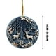 thumbnail image 3 of Adorno Colgante Navideño Acrílico de 8 Cm (3.15 Pulgadas) | Impresión Duradera a Doble Cara | Regalo Navideño para Familiares y Amigos | Decoración para Árbol, Pared y Espejo Retrovisor de Coche, 3 of 6