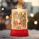 thumbnail image 4 of Farol navideño de Papá Noel, muñeco de nieve y árbol de Navidad. Funciona con enchufe o pilas. Lámpara brillante con escena iluminada para decoración navideña. 100 ml. Lámpara decorativa de plástico., 4 of 6