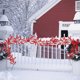 thumbnail image 4 of Guirnalda festiva Fiudx Decoraciones navideñas iluminadas en rojo, 4 of 7