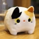 thumbnail image 2 of Cartoon Plush Toy Stuff Animals Square Doll White Cat, 2 of 4