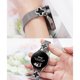 thumbnail image 5 of For Huami Amazfit GTS Milanese Band Electroplated Metal Watch Strap Clover Decor, Size: S - Silver B, 5 of 5