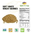 thumbnail image 2 of Wheatland Soft White Wheat Berries | 23 lb Bucket | 25 Yr Shelf Life | Non-GMO, 2 of 7