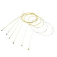 thumbnail image 4 of Acoustic Guitar Light Strings, Musical Instrument Accessories Acoustic Guitar String Anti-Rust  For Acoustic Guitar Copper,Brass,Colorful, 4 of 8