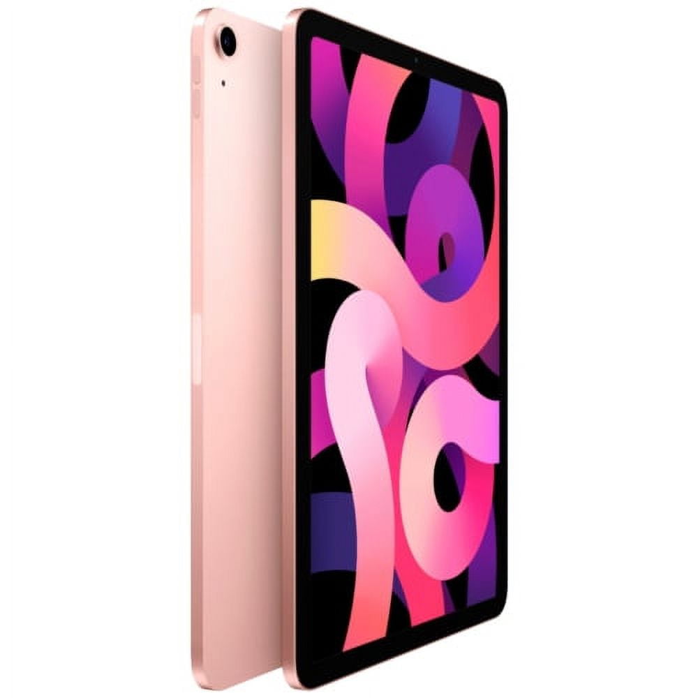 Restored Apple iPad Air 4 (4th Gen) 64GB - Wi-Fi - 10.9" - Rose Gold - (2020) (Refurbished)