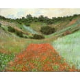 thumbnail image 2 of Monet, Claude 24x20 White Modern Wood Framed Museum Art Print Titled - Poppy field near Giverny 1885, 2 of 4