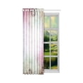 thumbnail image 2 of MKHERT Roses Blackout Window Curtain Drapes Bedroom Living Room Kitchen Curtains 52x84 inch, 2 of 3