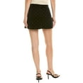 thumbnail image 2 of Nanette Nanette Lepore womens  Velvet Skirt, l, Black, 2 of 3