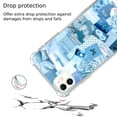 thumbnail image 3 of Light Bule Collage Case Compatible with iPhone 12,Aesthetic Art Design TPU Bumper Cover Case, 3 of 6