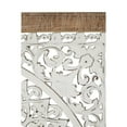 thumbnail image 6 of DecMode White Wooden Intricately Carved Mandala Floral Wall Decor, 6 of 9