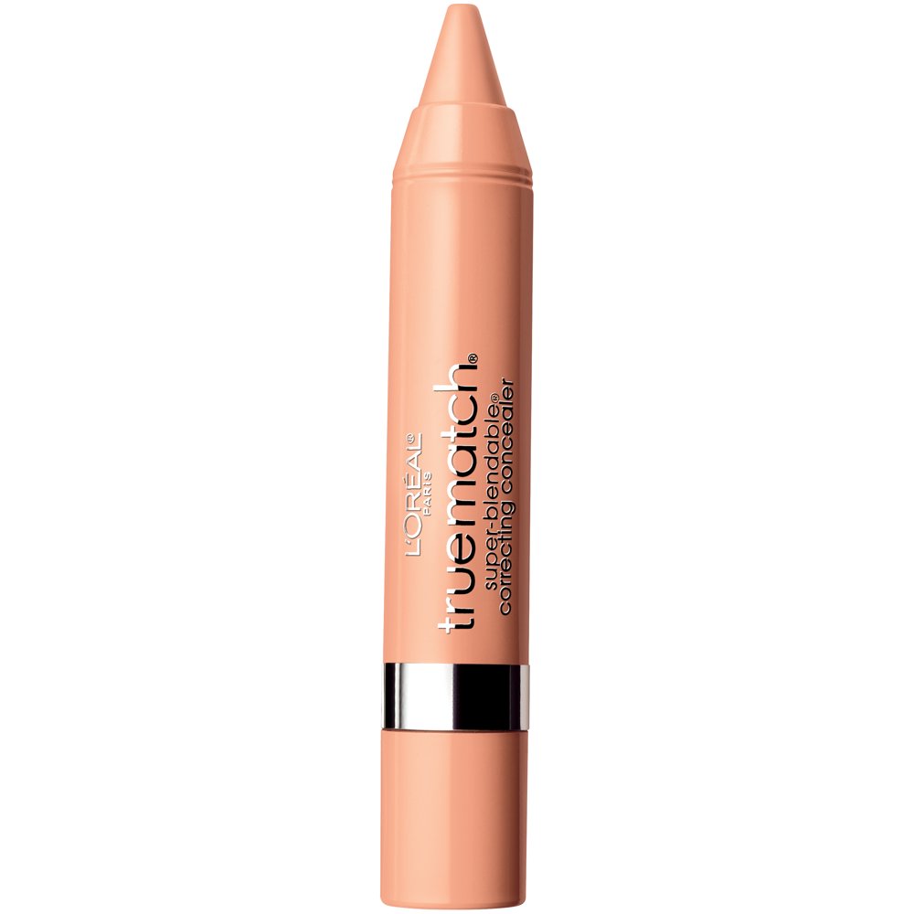 L'Oreal Paris True Match Correcting Crayon Concealer, Peach, 0.1 fl oz