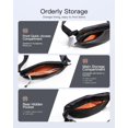 thumbnail image 4 of Bandolera Inateck X-Lite 4L resistente al agua para viajes, color negro, 4 of 8