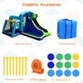 thumbnail image 7 of Infans Inflatable Bouncer Climbing Bounce House Kids Slide Park Ball Pit w/ 750W Blower, 7 of 7