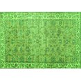 thumbnail image 1 of Ahgly Company Indoor Rectangle Persian Green Traditional Area Rugs, 2' x 4', 1 of 1