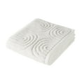 thumbnail image 2 of Beautiful by Drew Barrymore Textured Hand Towel, Soft 100% Cotton, Off White, 2 of 7