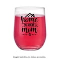 thumbnail image 4 of Vaso Crisa de Vidrio Modelo Stemless Mom Home Transparente, 4 of 4