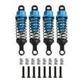 thumbnail image 4 of Almencla 4 Pieces Hydraulic Shock Absorbers for RC Car RC Shocks 55mm Upgrade Parts 1/12 1/16 Scale Dampers for MN168 MN82 B16 B14 B36 , Blue, 4 of 5