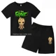thumbnail image 4 of Conjunto de camiseta y camisa de Groot con dibujos animados para niños, camiseta de secado rápido, bonita, para niñas y niños de 3 a 14 años, 4 of 5
