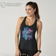 thumbnail image 2 of Women's Alice in Wonderland Magical People from Wonderland Racerback Tank Top Black Heather Small, 2 of 9