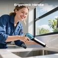 thumbnail image 6 of Seesii Cordless Caulking Gun, 10OZ ,Anti‑drip Electric Caulk Gun with 2x 2.0Ah Battery  LED Light, for Filling, Sealing, 6 of 7