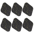 thumbnail image 4 of Tapis d'Exercice Tampon, Tapis de Course Antidérapant Isolation Sonore Résistant à l'Usure avec Tapis de Course pour Exercice Noir Rouge, Noir Jaune, Noir Orange, Noir Blanc, 4 of 7