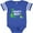 Football Blue and White, variant on Inktastic Gramps Boy Cute Dinosaur Boys Baby Bodysuit