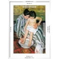 thumbnail image 5 of Art.com The Bath Art Print by Mary Cassatt, White Frame Wall Art, 21" x 29", 5 of 5