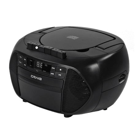 Craig CD-RW Boombox, Black, CD6951
