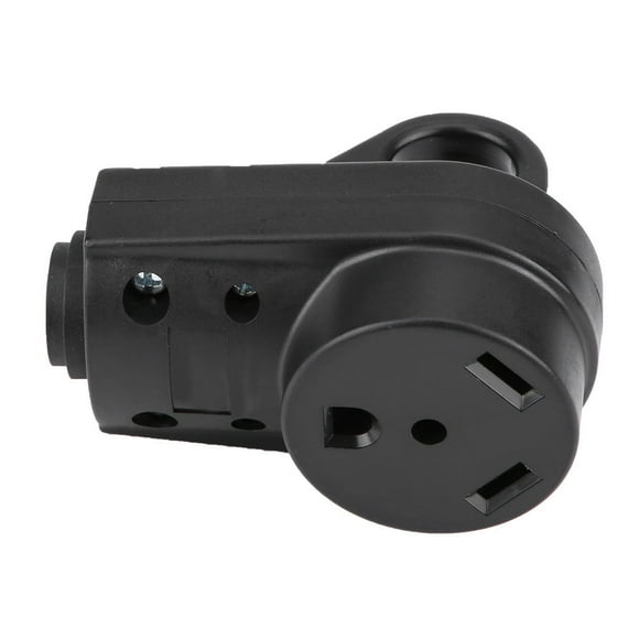 RV Female Plug, 30 AMP RV Receptacle Adapter Pressure Proof 125V For Replace