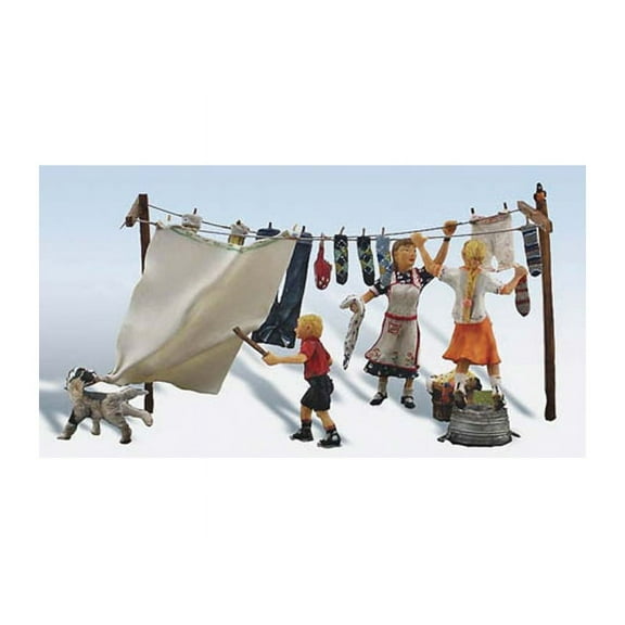 Woodland Scenics Wash Day Getaway New