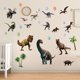 thumbnail image 2 of Paquete de 2 pegatinas luminosas de dinosaurios para pared, pegatinas autoadhesivas de dinosaurios para habitaciones de niños, pegatinas luminosas de dinosaurios para regalos de dormitorio, 2 of 7