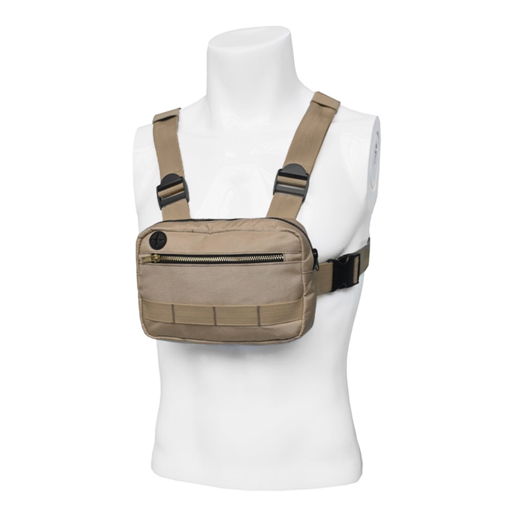 Anself Multifunctional Chest Rig Shoulder Bag Pack Mobile Phone