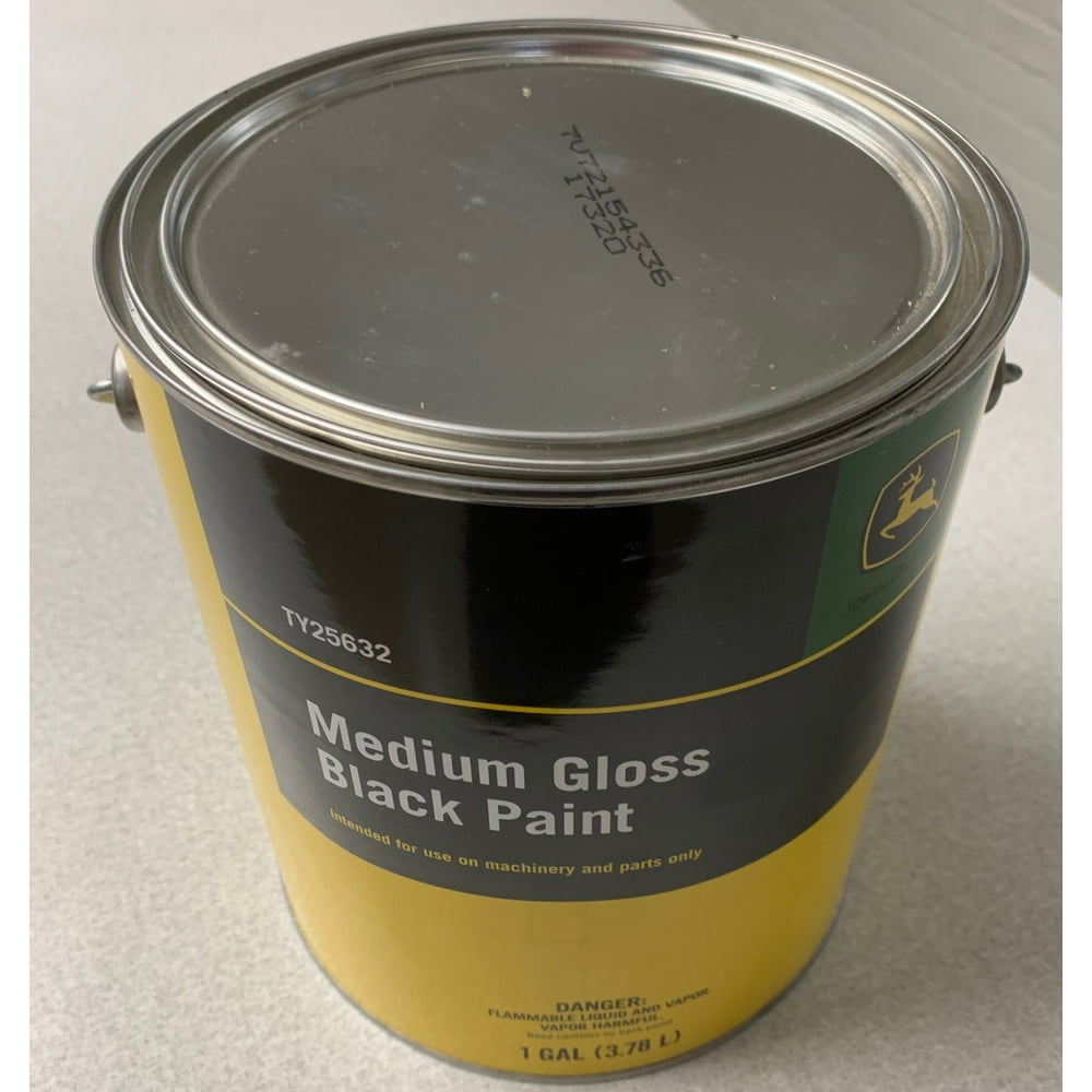 John Deere Medium Gloss Black Paint Gallon TY25632
