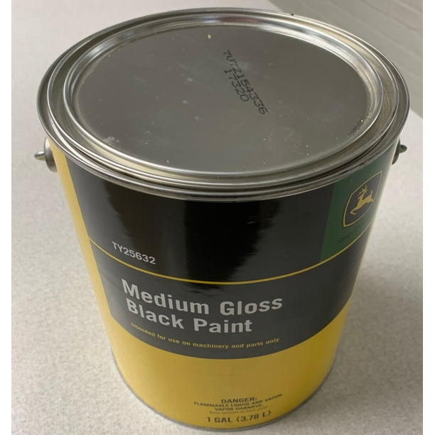 John Deere Medium Gloss Black Paint Gallon TY25632