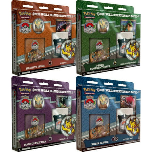 Pokemon TCG - 2018 World Championships Deck - ALL 4 DECKS - Walmart.com ...