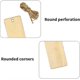 thumbnail image 4 of 50 Pieces Wooden Blank Bookmarks, DIY Wood Bookmark, 12 x 3.2cm Hanging Wooden, 4 of 5
