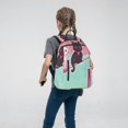 thumbnail image 5 of Honeii Cats On Broomstick Print Lightweight Backpacks,Carry on Backpack,Durable Backpack for School, Work & Travel, 5 of 7