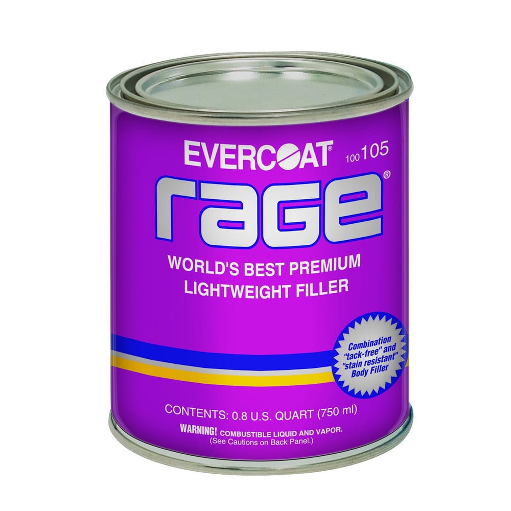 Evercoat 105 Rage Premium Lightweight Body Filler 1Quart