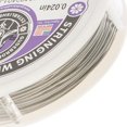 thumbnail image 2 of Gudebrod 0.024" 49 Strand Bright Stainless Steel Metal Jewelry Tigar Tail Wire, 30ft., 2 of 5