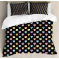 thumbnail image 1 of Duvet Cover Sets, Colorful Birds with Different Expressions Funny Confused, 1 of 3