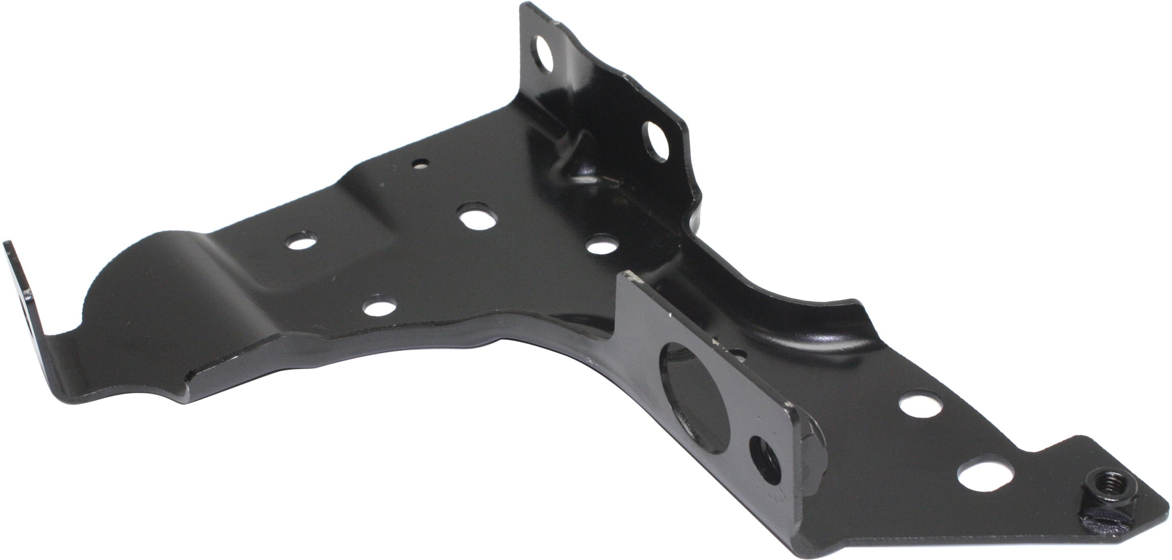 Replacement REPC762734 Bumper Bracket Compatible For 2014-2018 GMC Sierra 1500 Chevrolet Silverado Rear, Left Driver