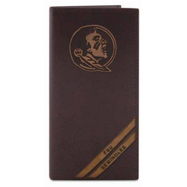 ZeppelinProducts FSU-IWD4-BRW FSU Secretary Debossed Leather Wallet