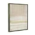 thumbnail image 2 of Stupell Industries Abstract Simple Neutral Tones Watercolor Collage Luster Gray Framed Floating Canvas Wall Art, 24x30, by Denise Brown, 2 of 5